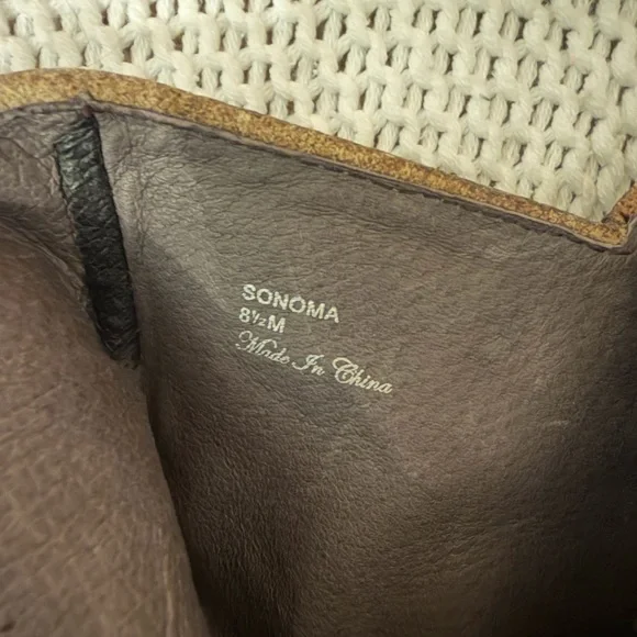 DONALD J. PLINER Vintage Distressed Cracked Calf Brown Ankle Boots Women’s 8.5 - Picture 9 of 9